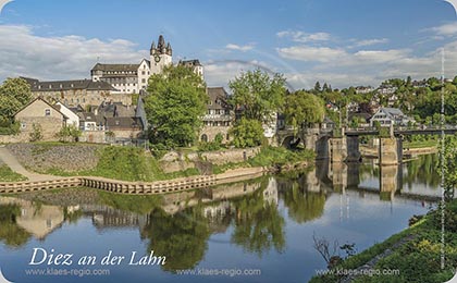 Fruehstuecksbrettchen, Schneidebrettchen, Brettchen, Geschenkartikel, Souvenir, Diez an der Lahn