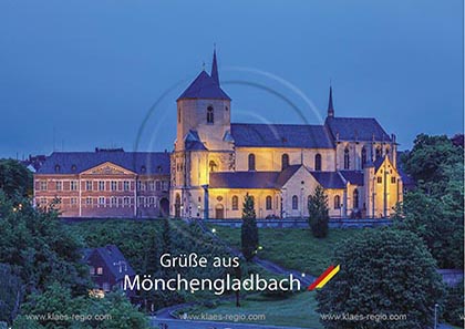 Postkarte, Ansichtskarte, Grusskarte, aktuell, neu, Standardformat, Moenchengladbach