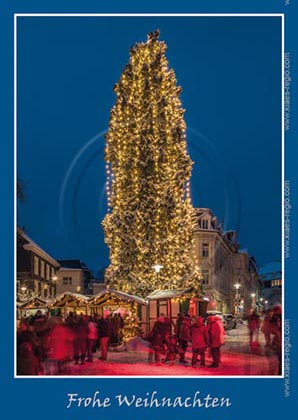 Postkarte, Ansichtskarte, Grusskarte, aktuell, neu, Standardformat Postkarte, Ansichtskarte, Grusskarte, aktuell, neu, Standardformat, Weihnachtskarte, Wermelskirchen