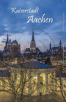 Magnet, Kuehlschrankmagnet, Geschenkartikel, Souvenir,  Aachen