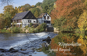 Magnet, Kuehlschrankmagnet, Geschenkartikel, Souvenir, Bergisches Land, Wipperkotten